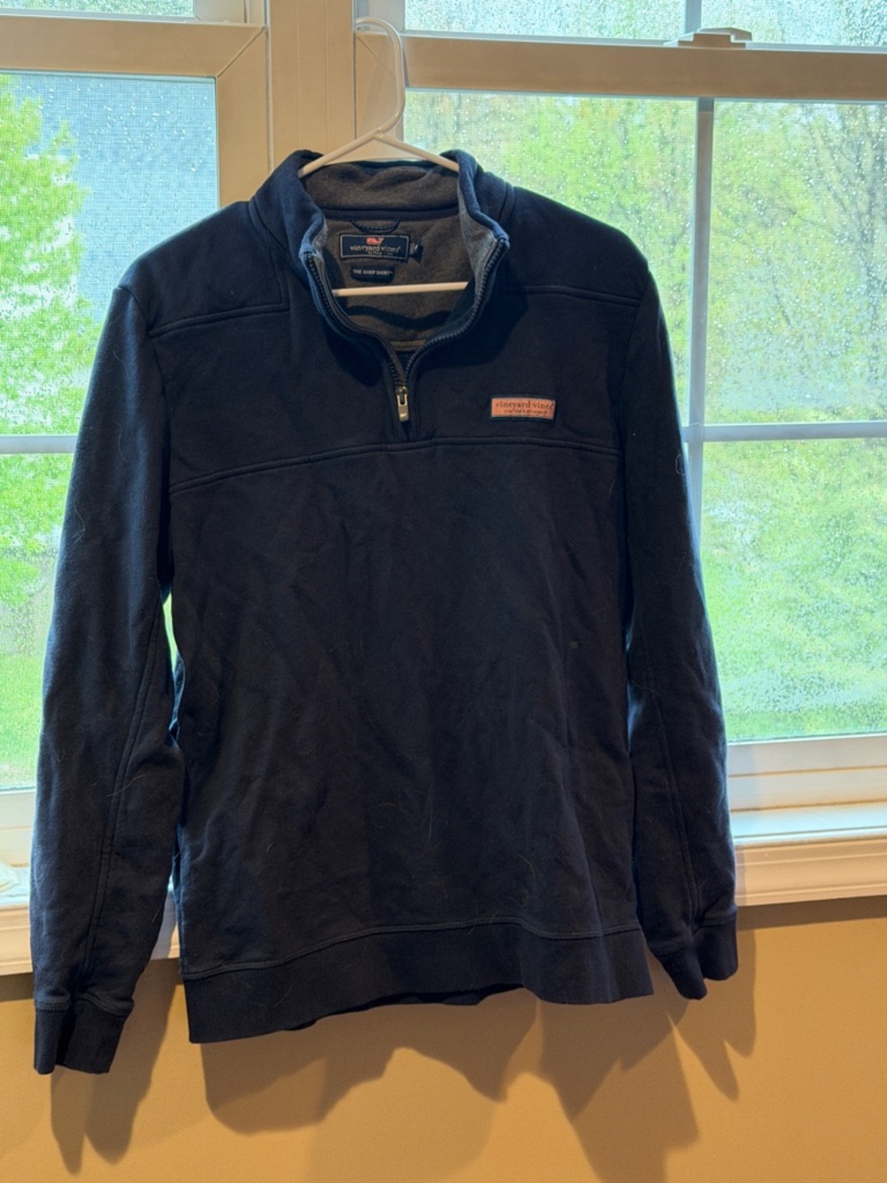 Vineyard Vines Men's Navy Quarter-Zip Pullover